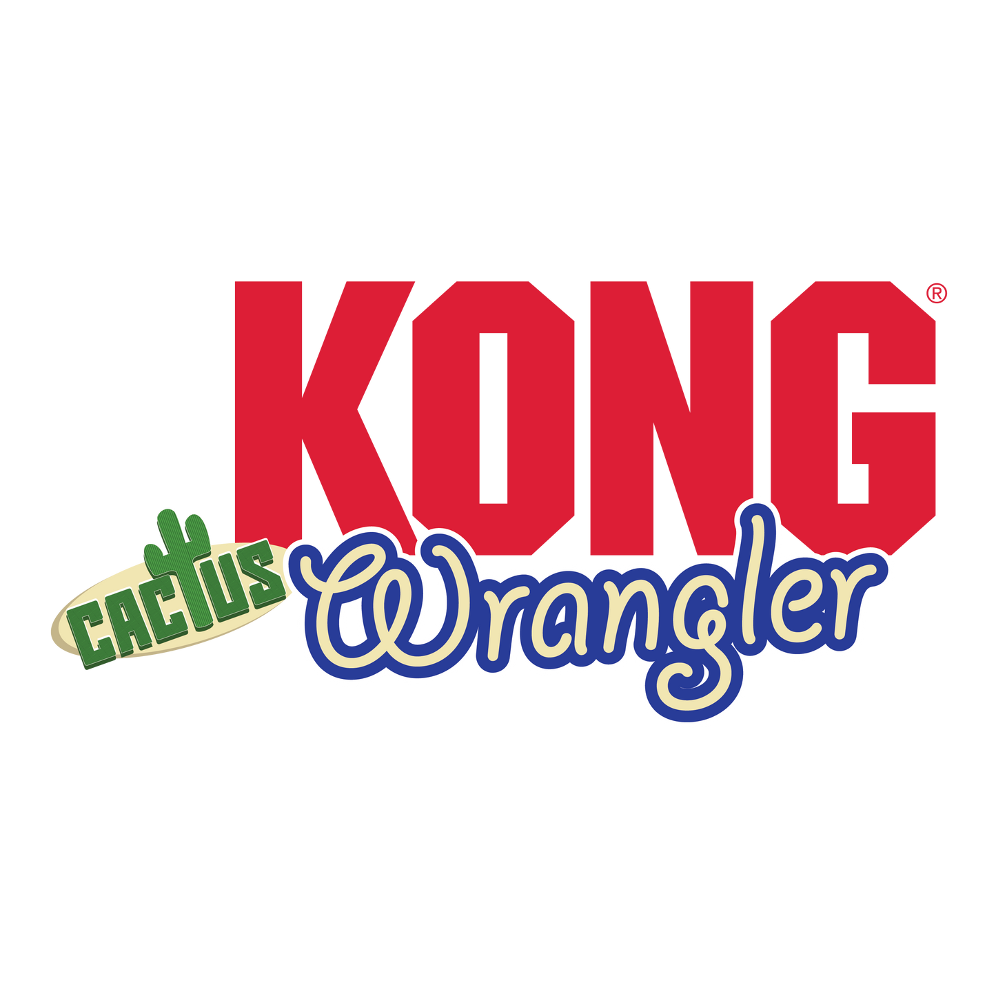 Kong Wrangler Cactus Toy for Cats — back view