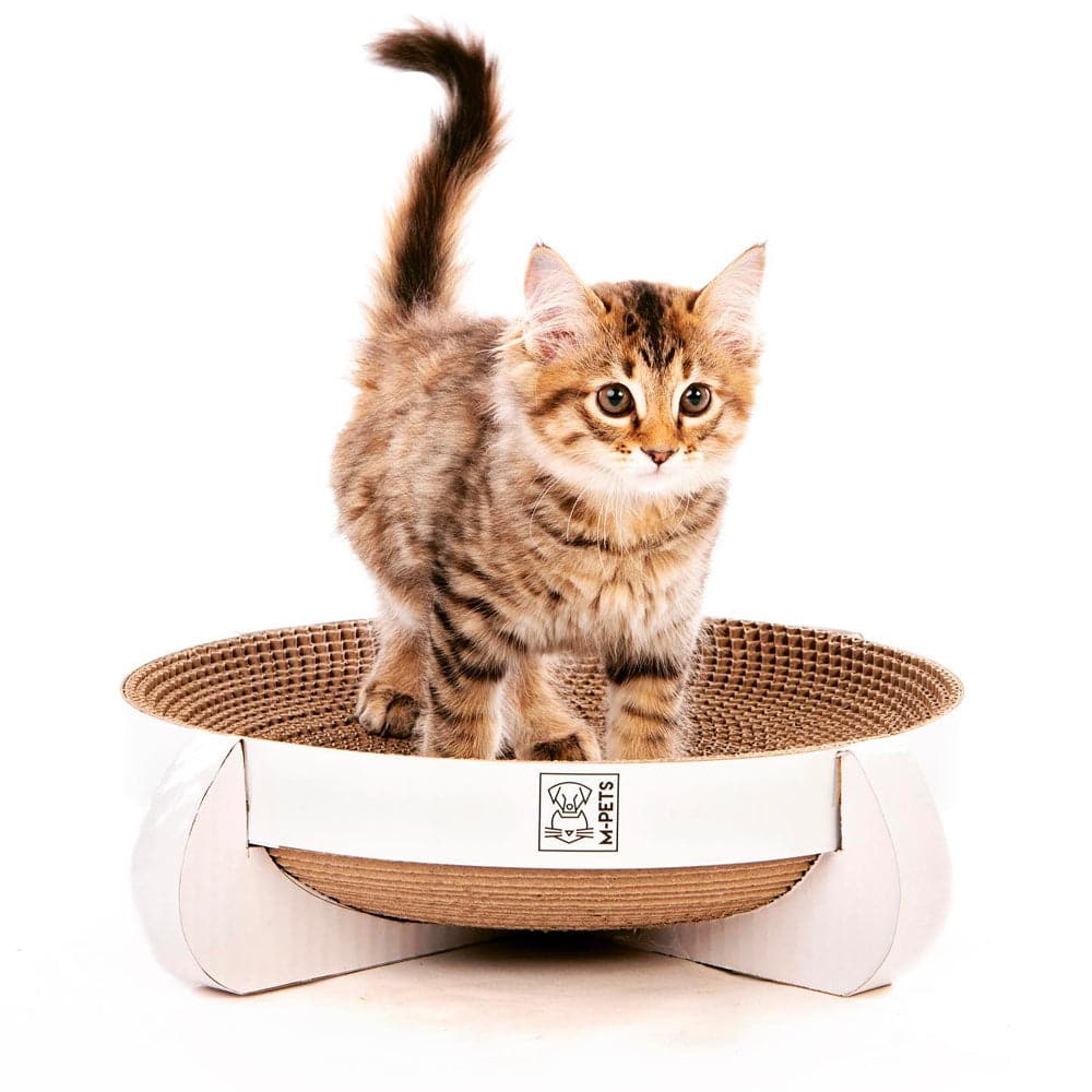 M Pets Cleveland Scratch Board for Cats — side view