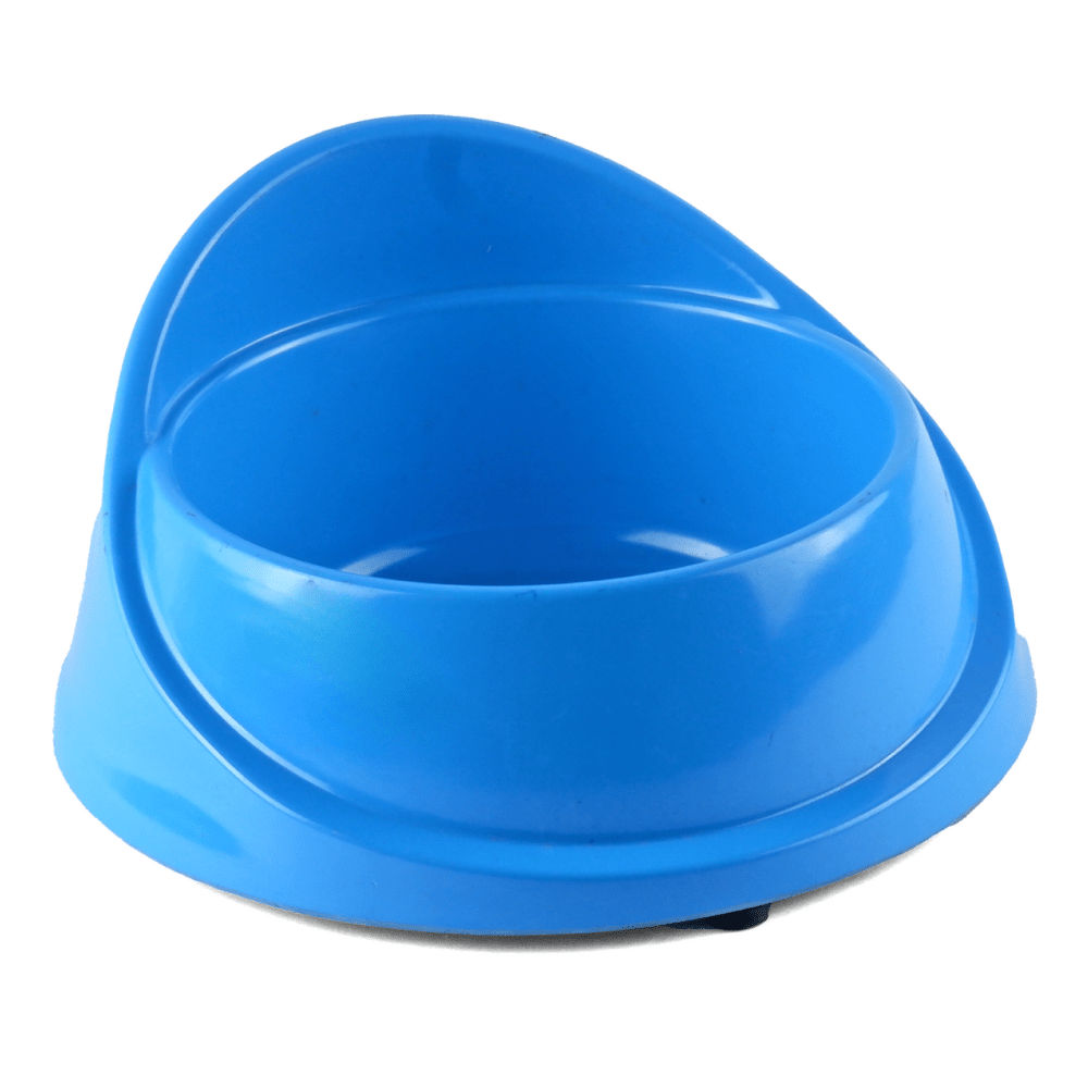 M Pets Single Fashion Diner Bowl For Pets Blue