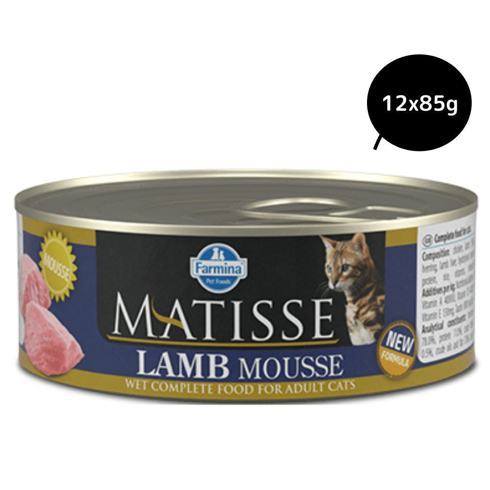 Farmina Matisse Lamb Mousse Adult Cat Wet Food — in use
