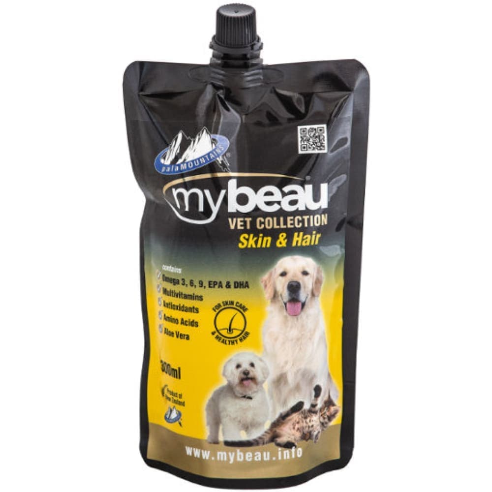 My Beau Vet Collection Skin Hair Food Supplement For Dogs Cats