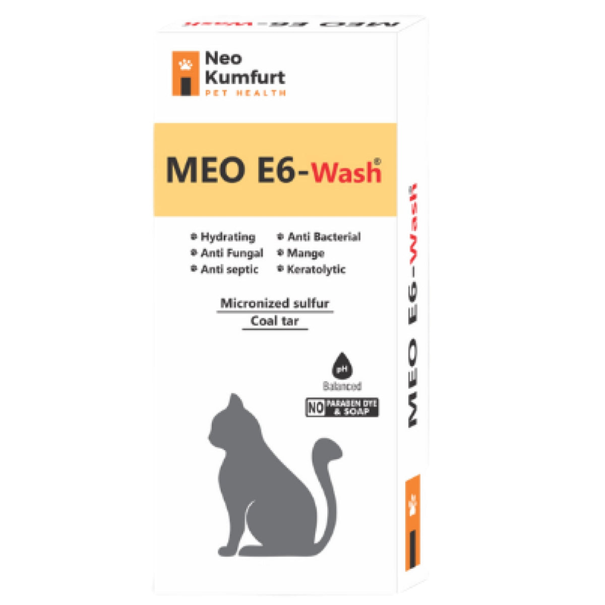 Neo Kumfurt Meo E6 Wash Shampoo for Cats — detail shot