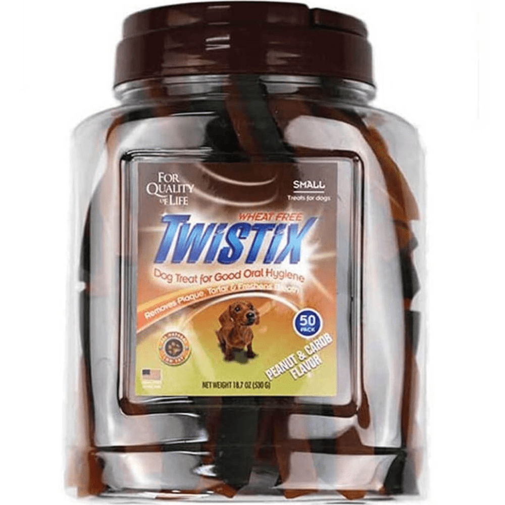 Npic Twistix Peanut Carob Canister
