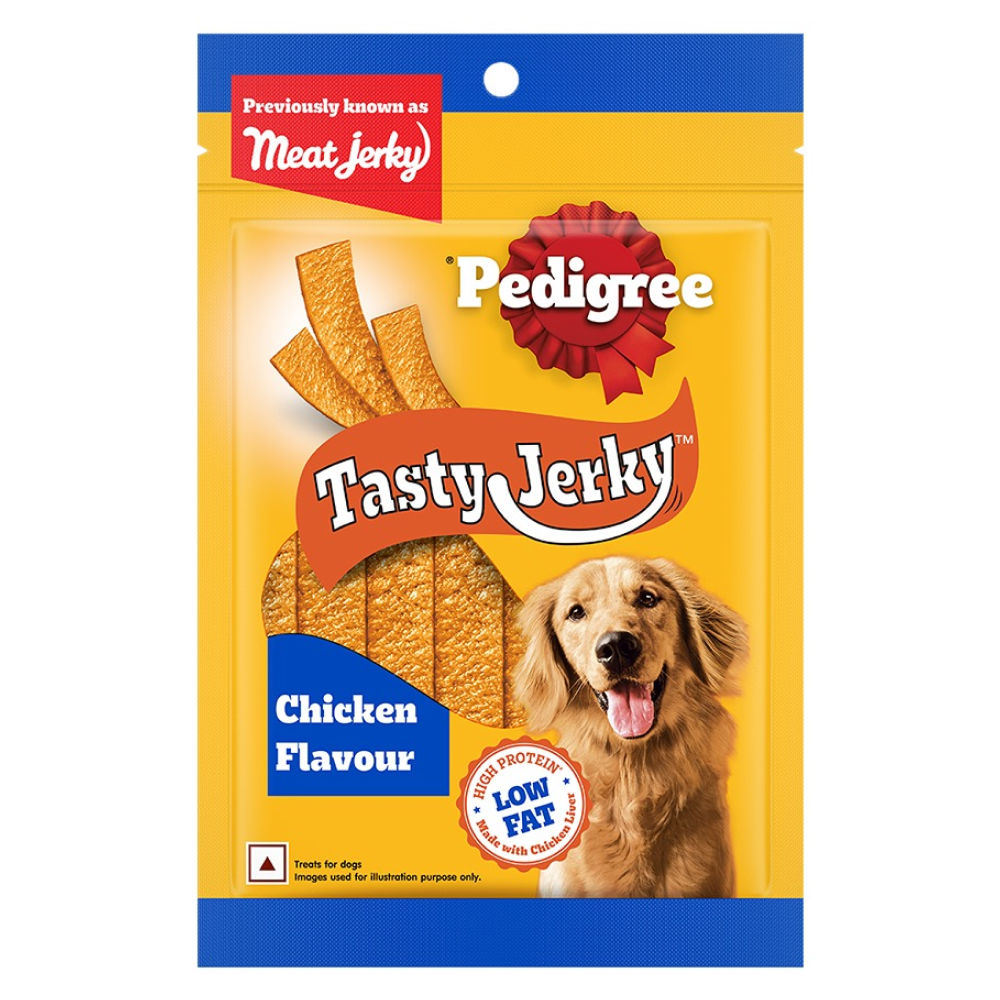 Pedigree Chicken Flavour Tasty Jerky Dog Treat