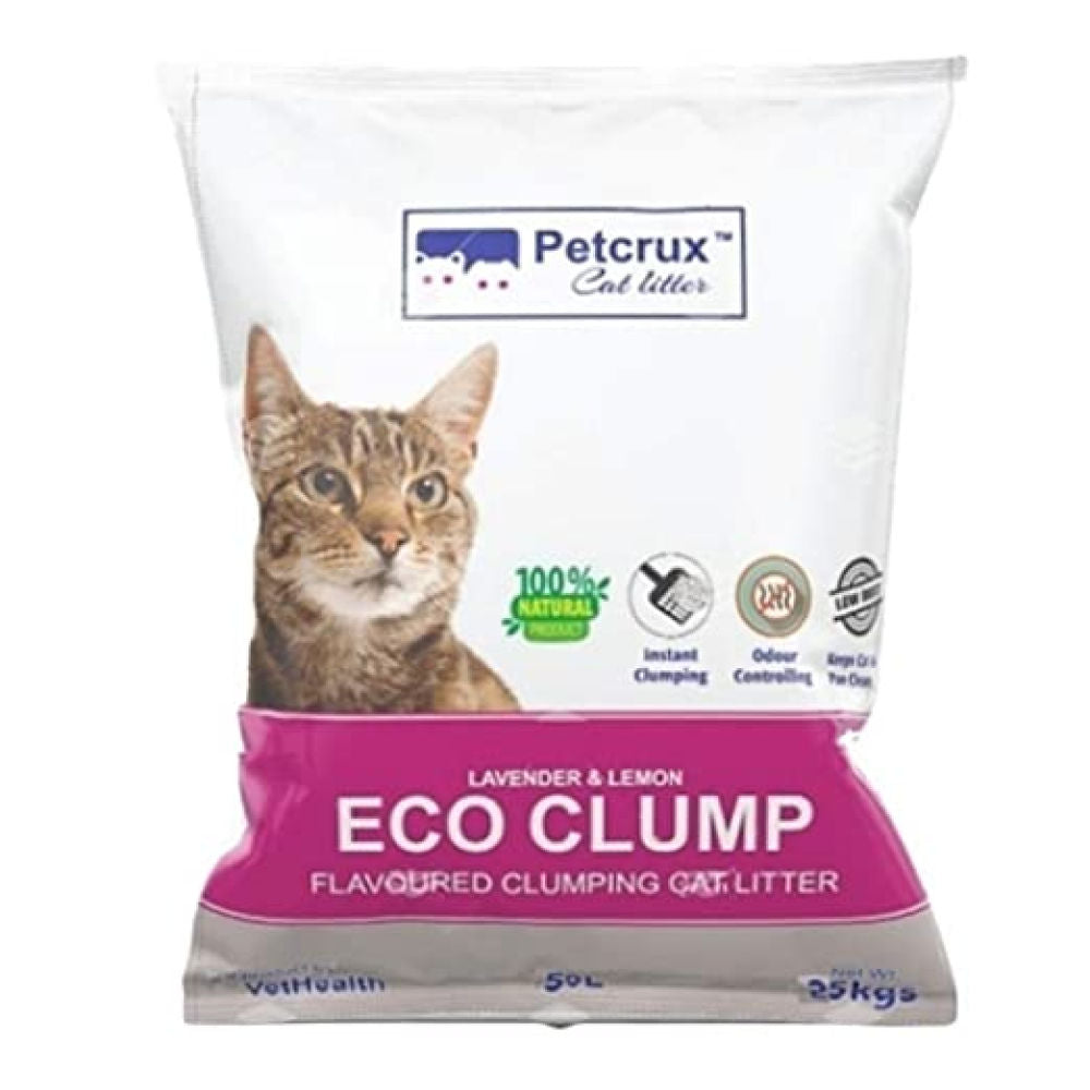 Petcrux Lavender Scented Eco Clumping Cat Litter