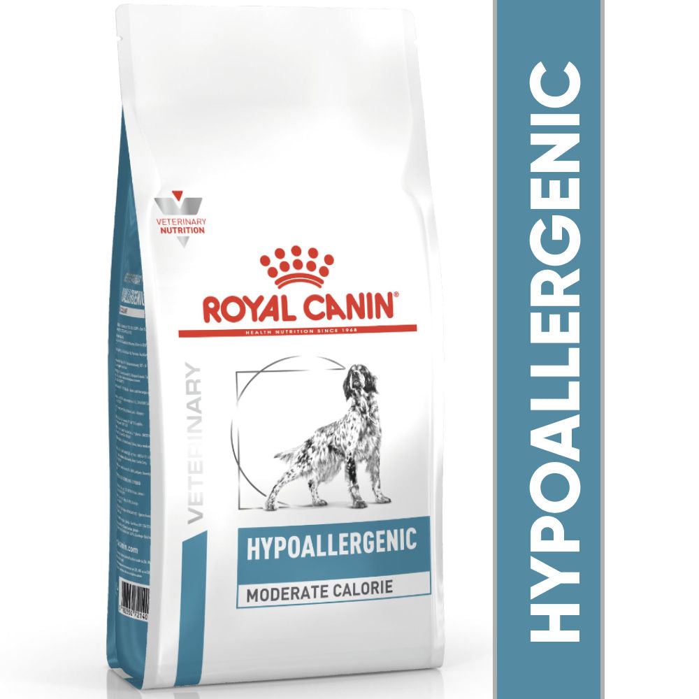 Royal Canin Veterinary Diet Hypoallergic Moderate Calorie Dog Dry Food Bgb