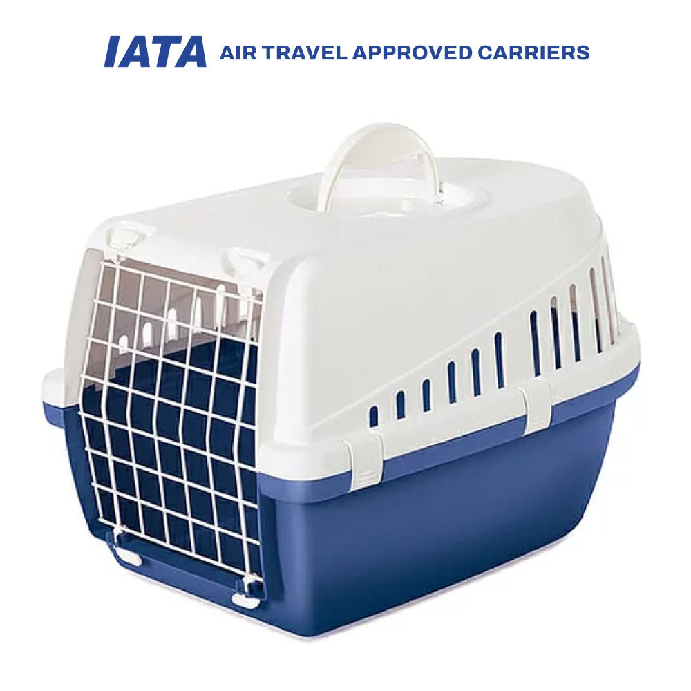 Savic Trotter 1 Iata Approved Travel Carrier For Dogs And Cats Atlantic Blue
