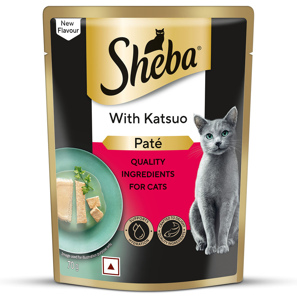 Sheba Katsuo Pate Rich Premium Adult Fine Cat Wet Food