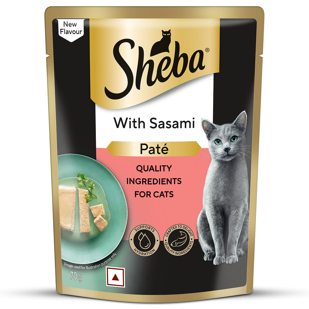 Sheba Sasami Pate Rich Premium Adult Fine Cat Wet Food