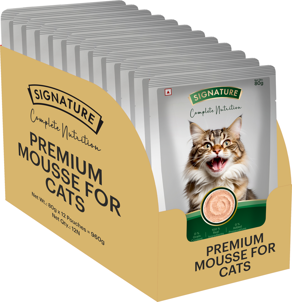 Signature Grain Zero Tuna Mousse Adult Cat Wet Food