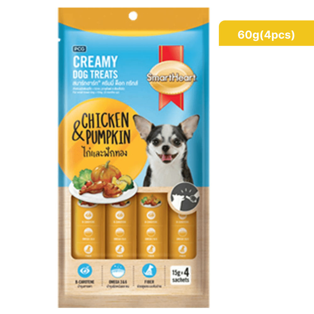 Smartheart Chicken Pumpkin Creamy Dog Treats
