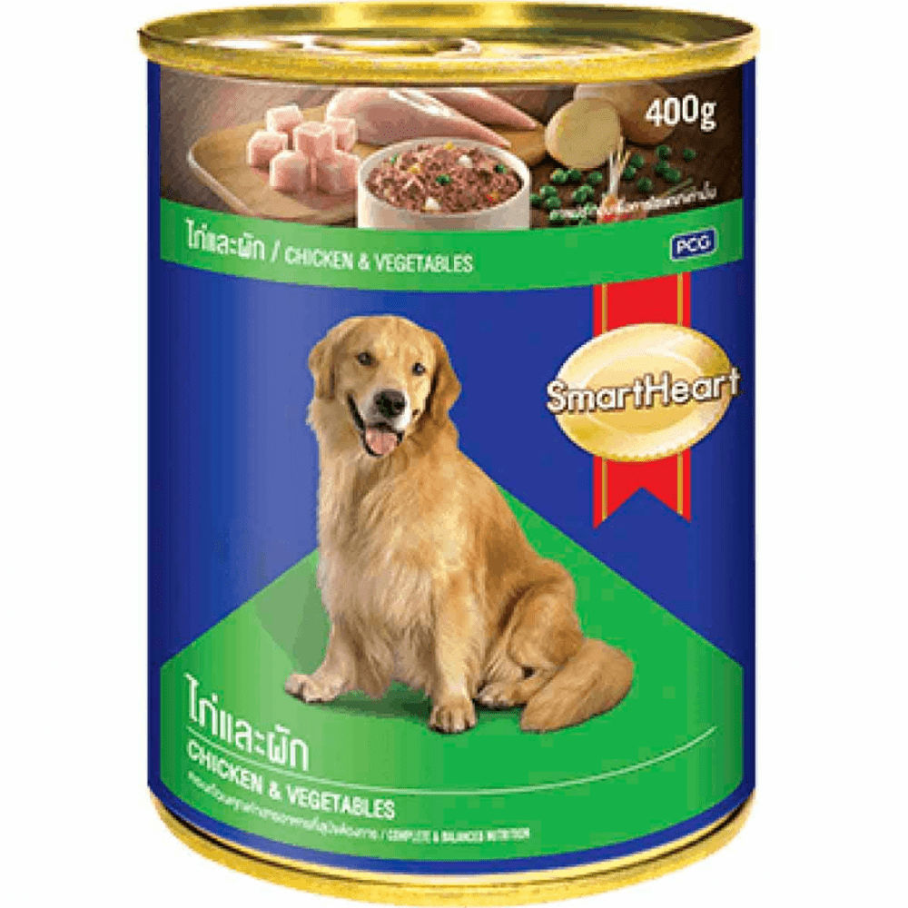 Smartheart Chicken With Vegetables Adult Canned Wet Dog Food