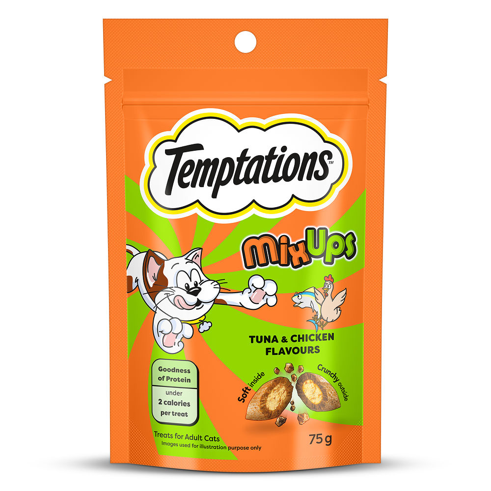 Temptations Mixups Tuna Chicken Flavour Cat Treats