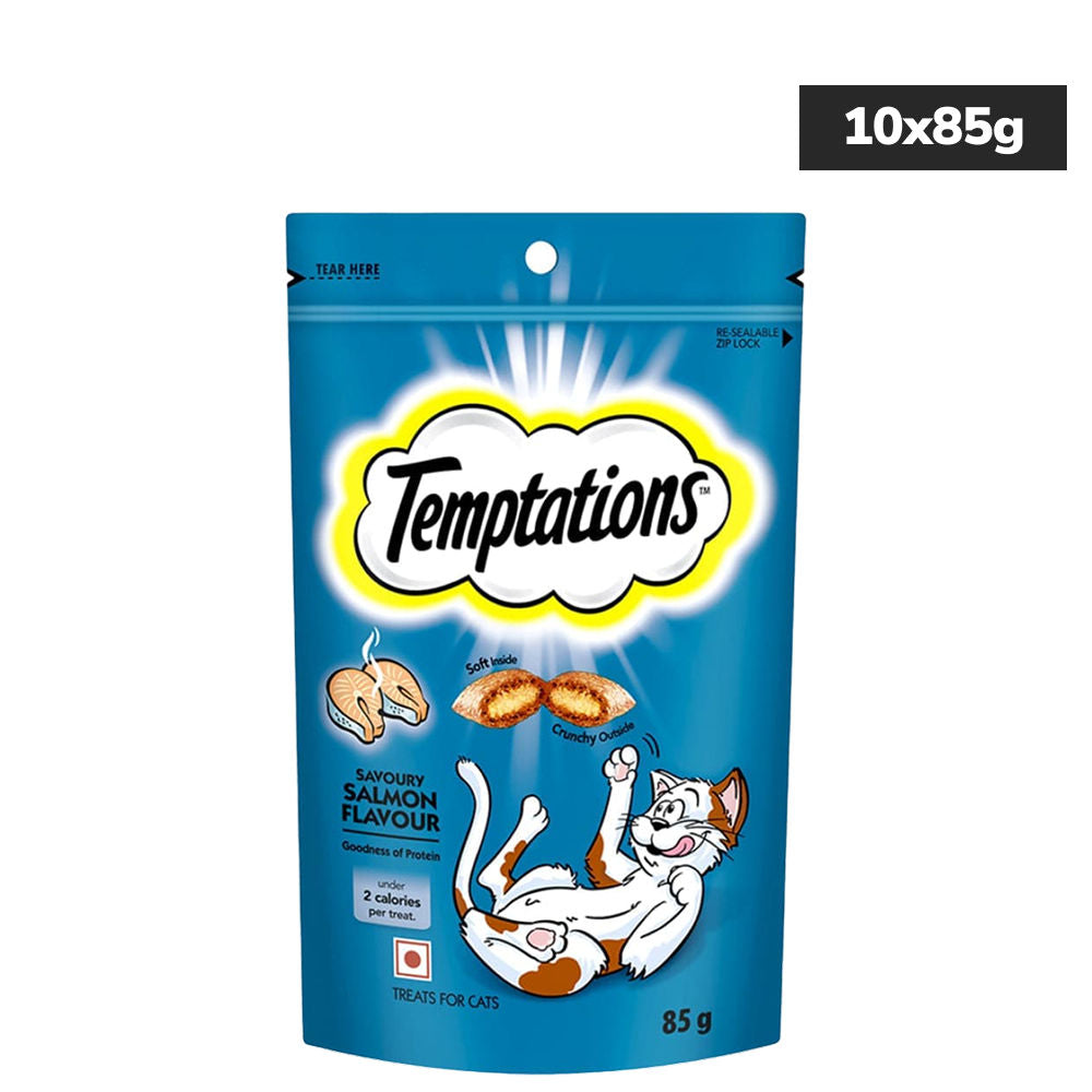 Temptations Savoury Salmon Flavour Cat Treat