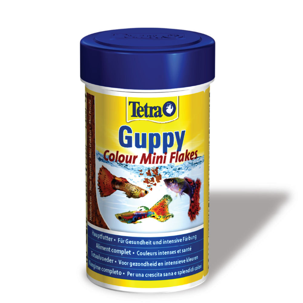 Tetra Guppy Colour Mini Flakes Fish Treat