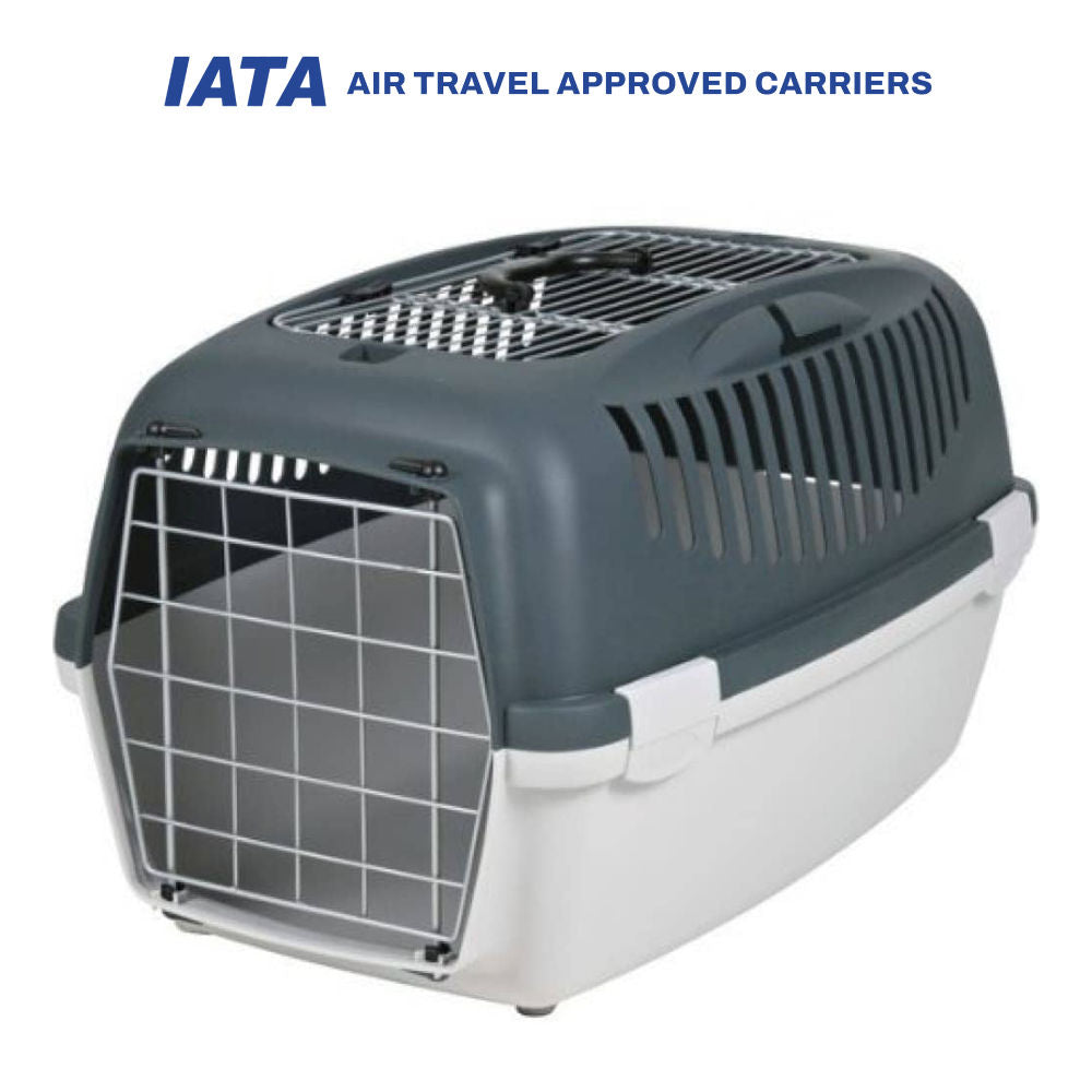 Trixie Capri 3 Open Top Carrier For Pets Dark Grey