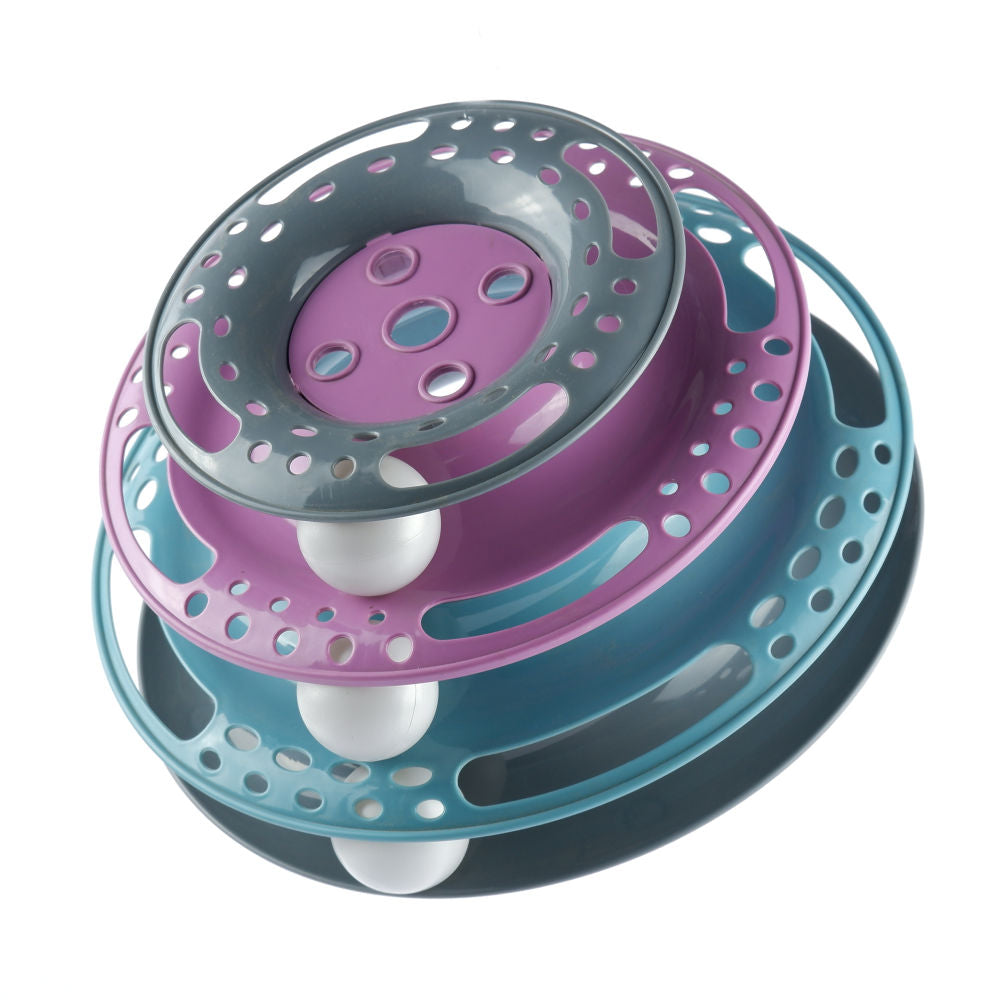 Trixie Circle Tower Catch the Balls Interactive Toy for Cats — detail shot