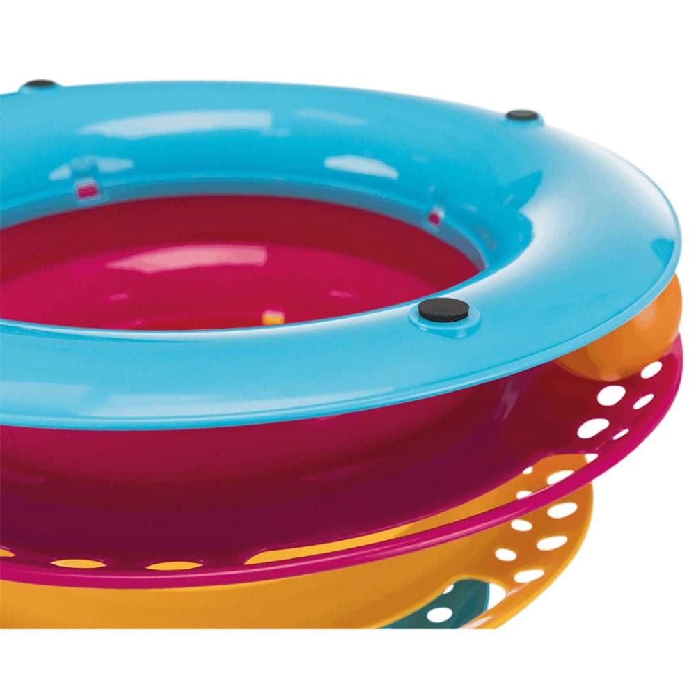 Trixie Circle Tower Catch the Balls Toy for Cats — back view