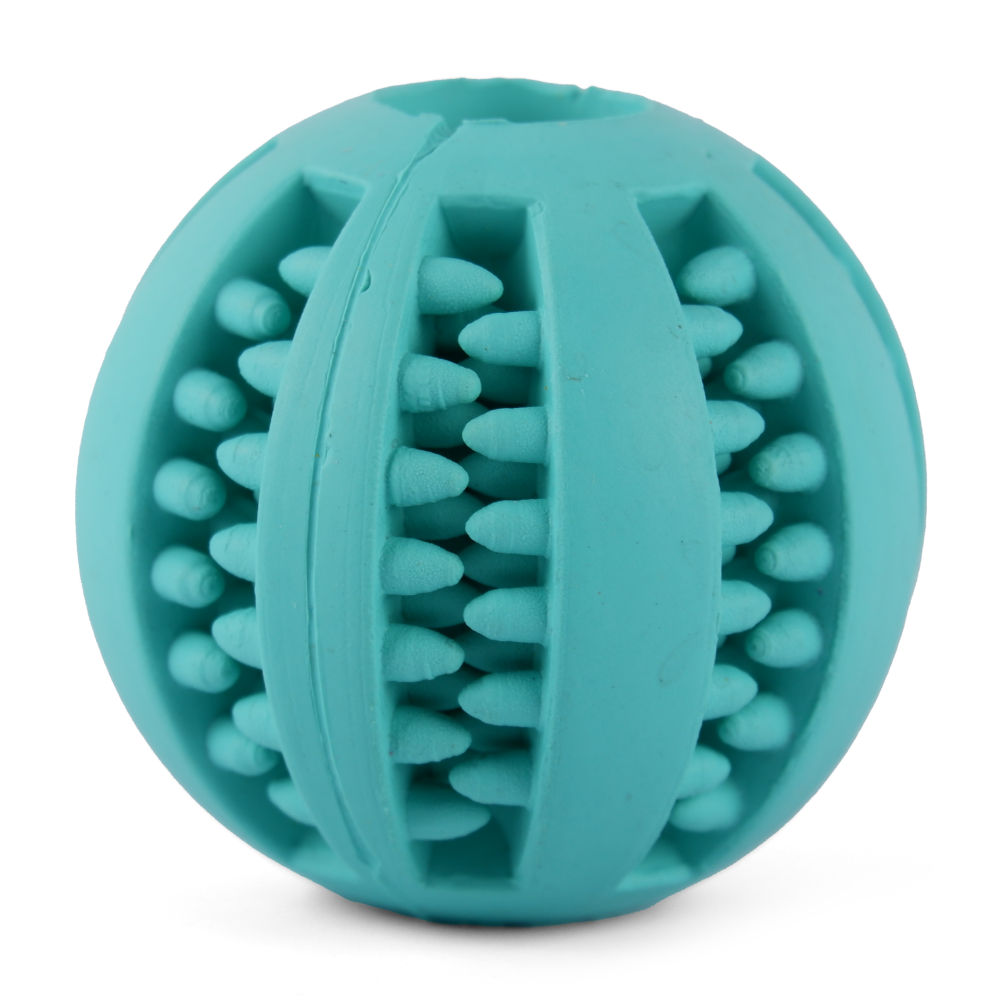 Trixie Denta Fun Ball Mint Flavour Natural Rubber Toy For Dogs