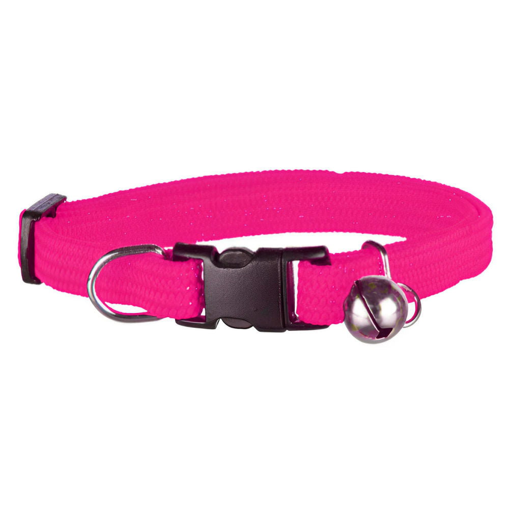Trixie Elastic Collars With Bell For Cats Pink