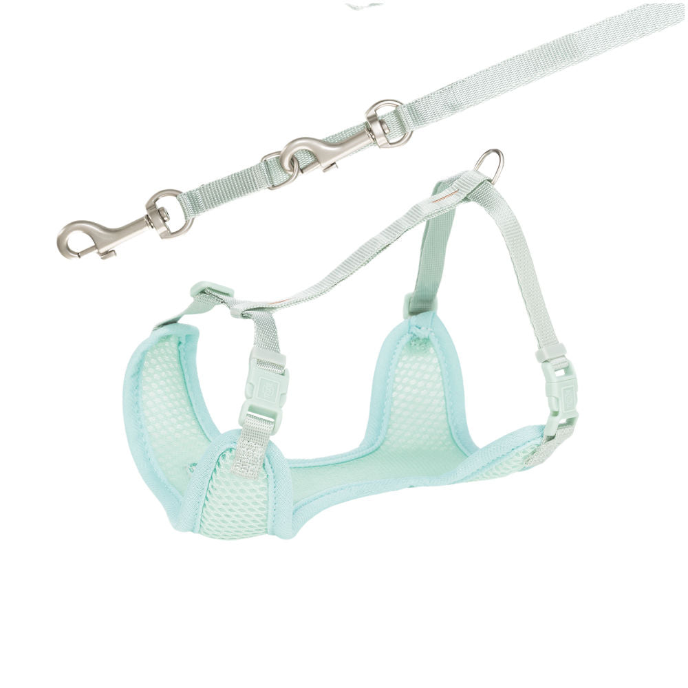 Trixie Junior Harness With Leash For Dogs Mint