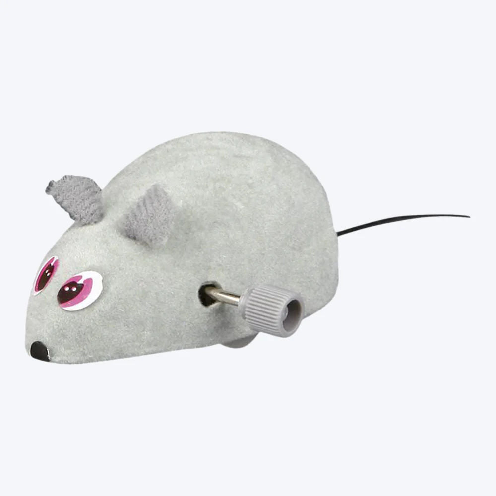 Trixie Wind Up Mouse Toy For Cats Grey