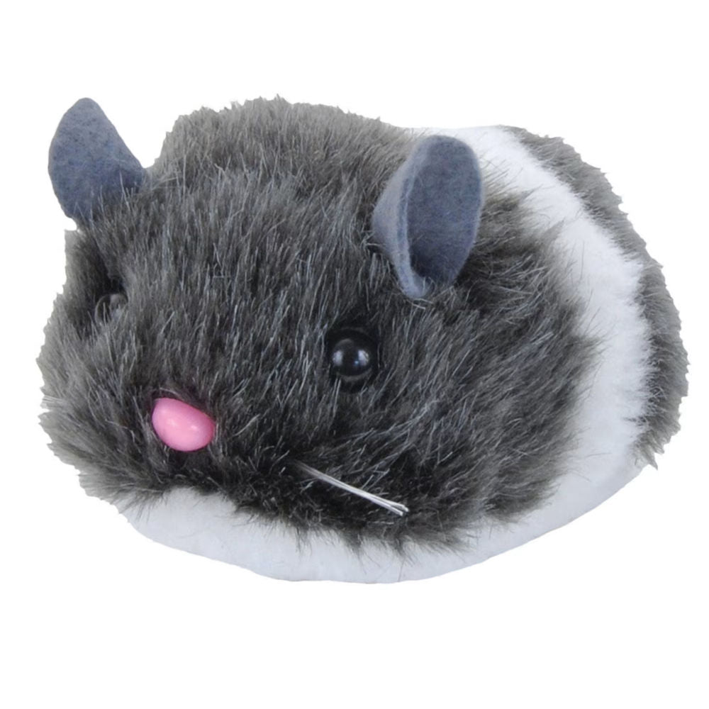 Trixie Wriggle Up Mouse Toy For Cats Grey