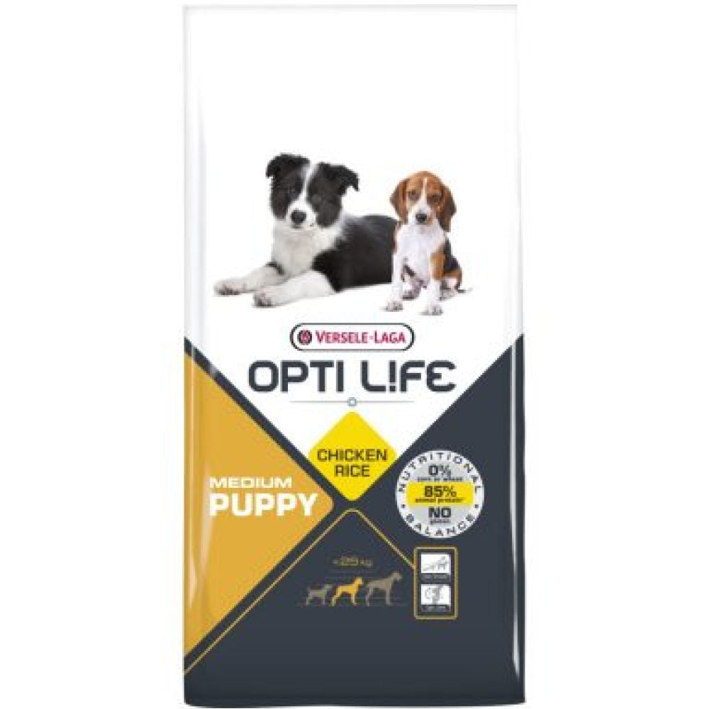 Versele Laga Opti Life Chicken Rice Medium Dry Puppy Food
