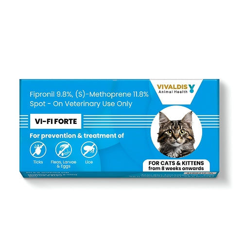 Vivaldis Vifi Forte Spot On For Cats