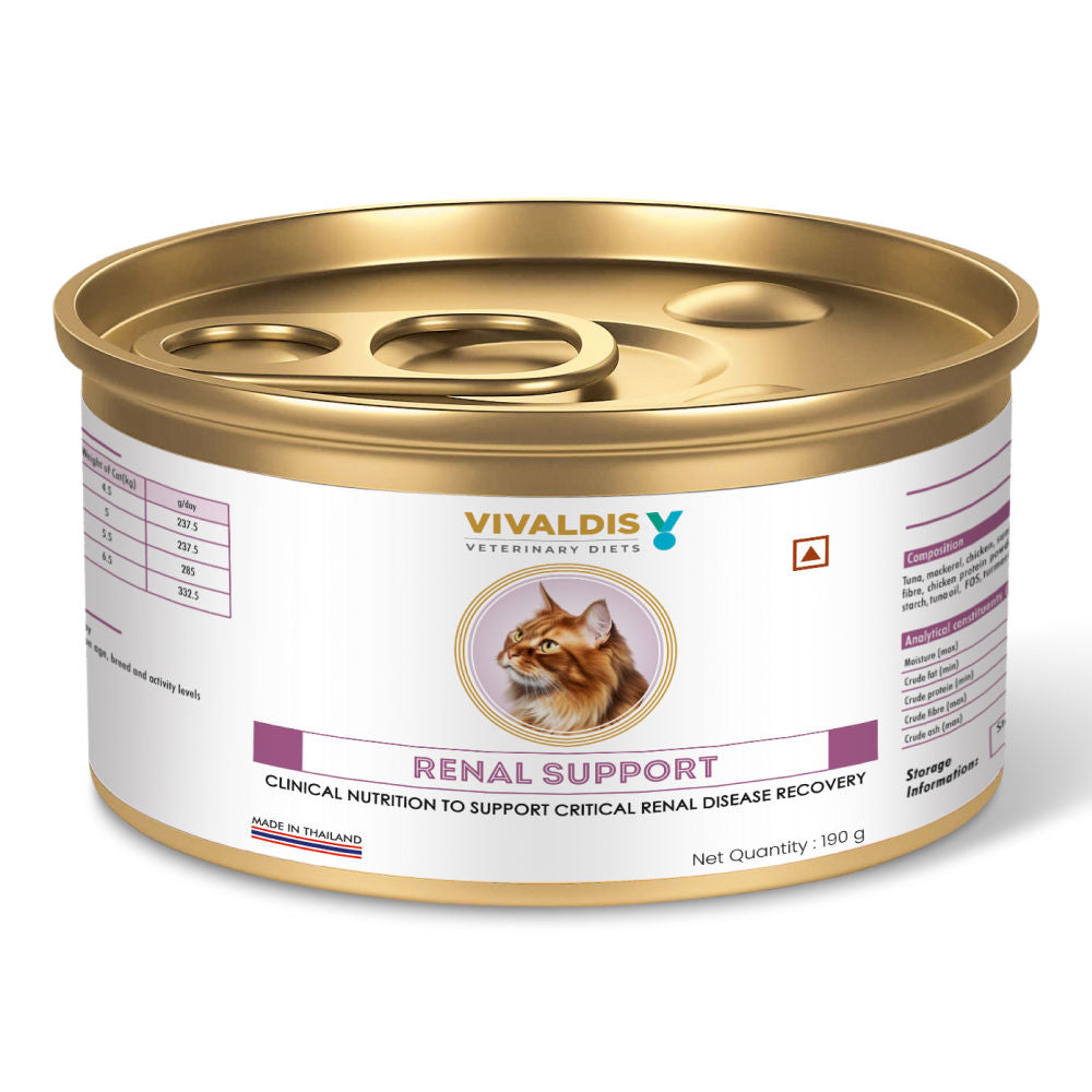 Vivaldis Renal Wet Cat Food Diet