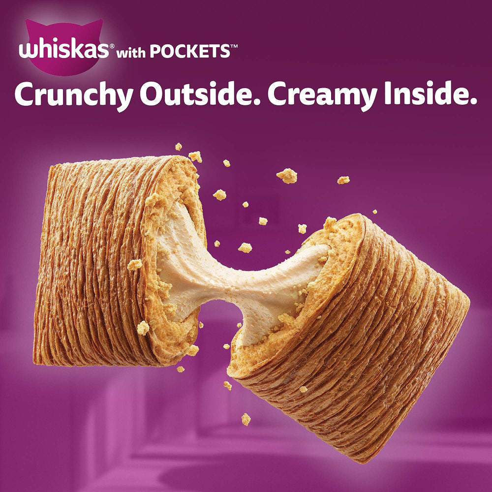 Whiskas Chicken Flavour Cat (Adult 1+) Dry Food — back view