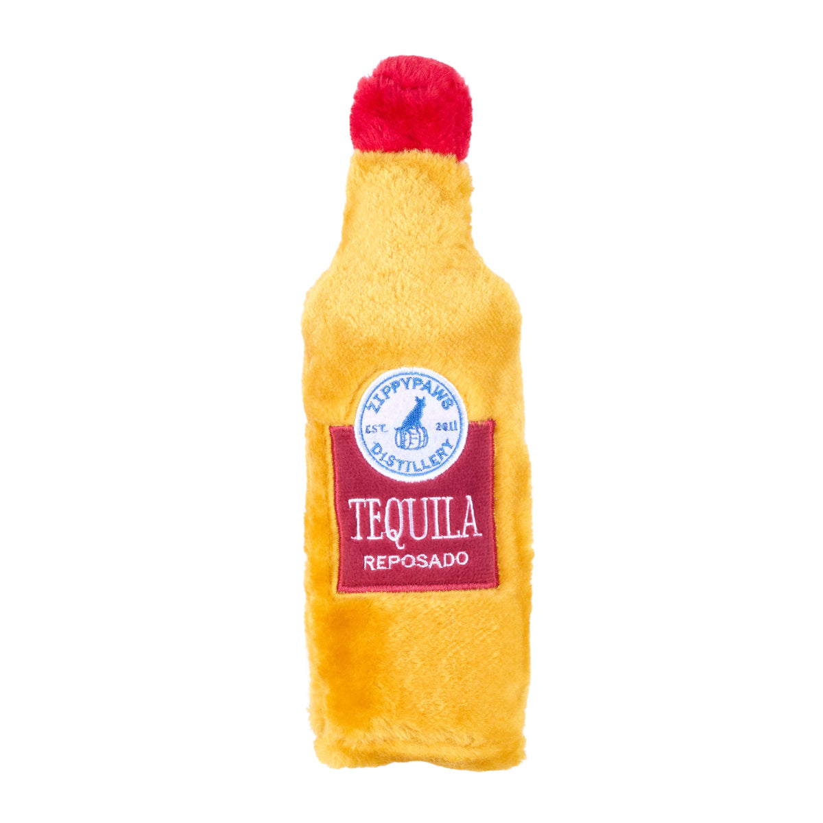 Zippy Paws Happy Hour Tequila Crusherz Plush Toy For Dogs