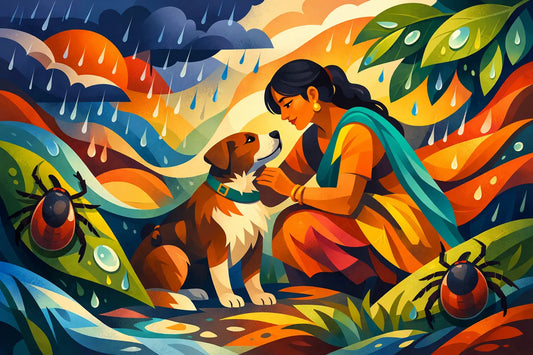 Tick Prevention for Dogs During the Monsoon