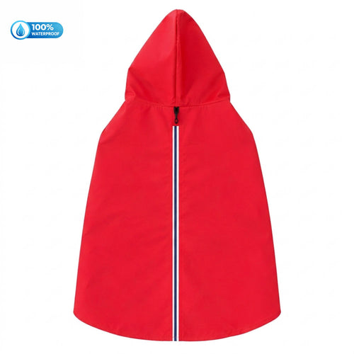15 Furries Urban Waterproof Raincoat For Dogs Red - Image 2