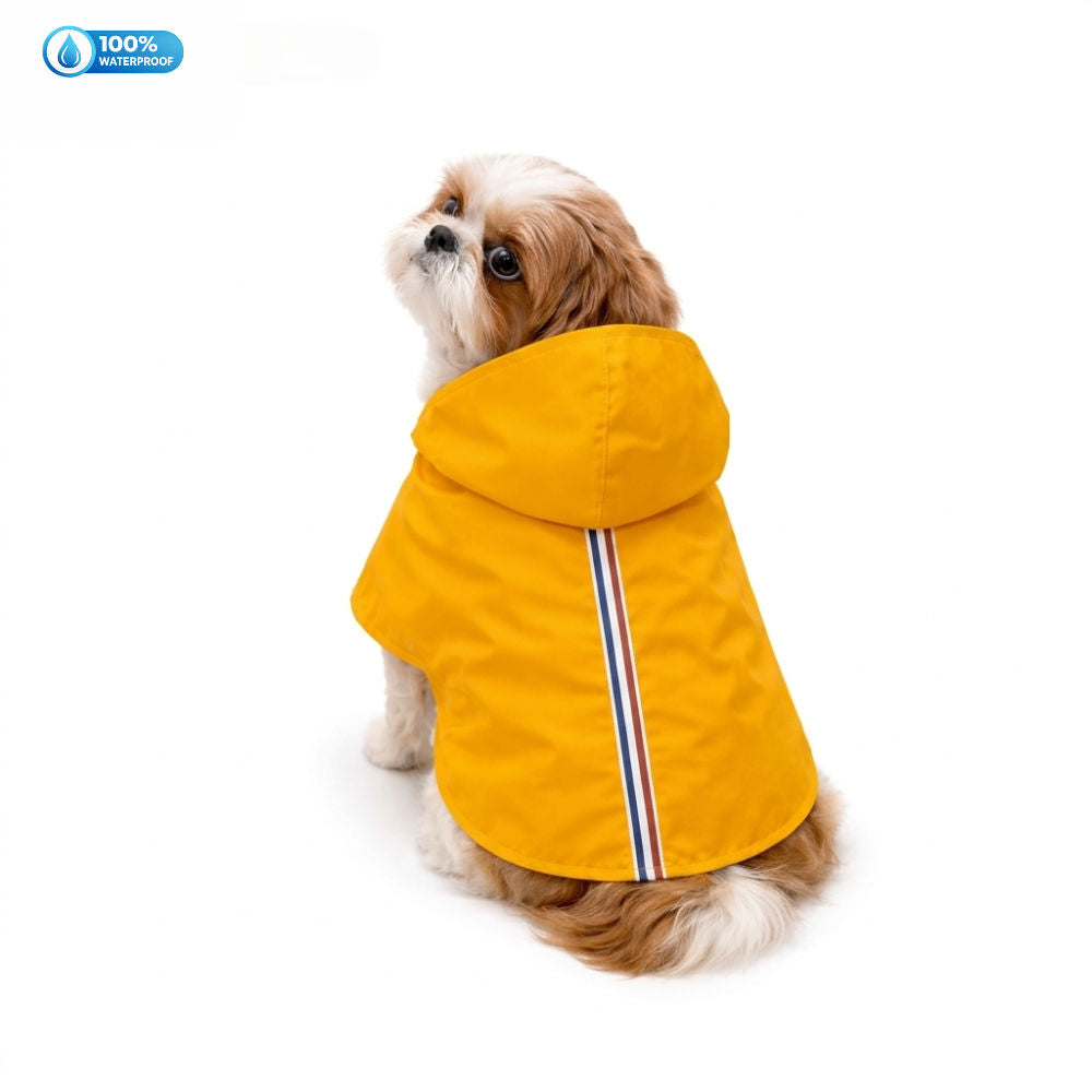 15 Furries Urban Waterproof Raincoat For Dogs Yellow - Image 3