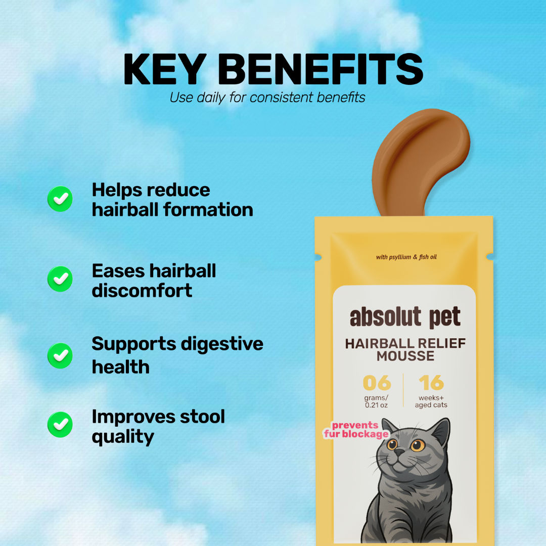 Absolut Pet Hair Ball Relief Cat Supplement - Image 2