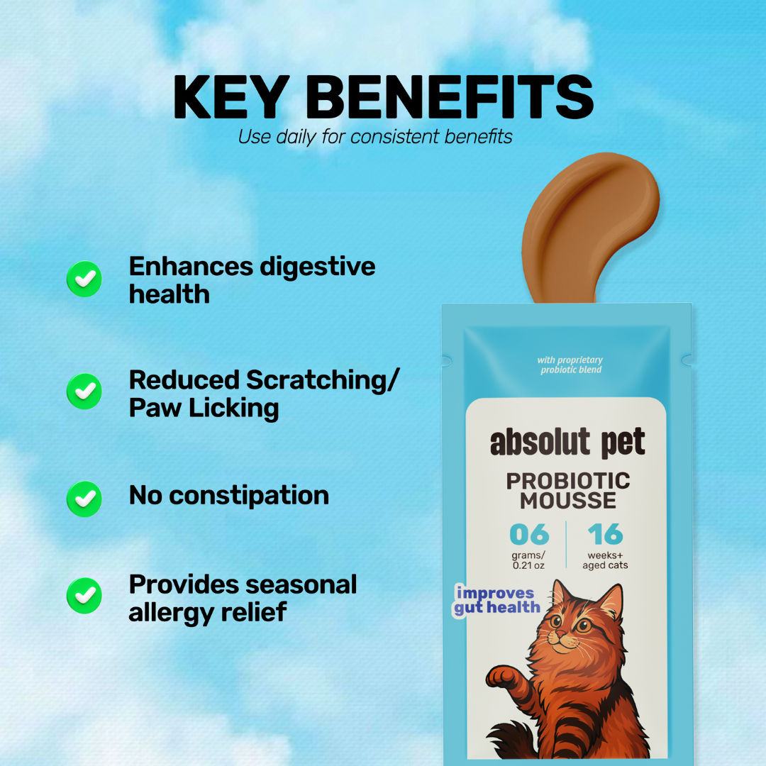 Absolut Pet Probiotics Gut Health Cat Supplement - Image 2