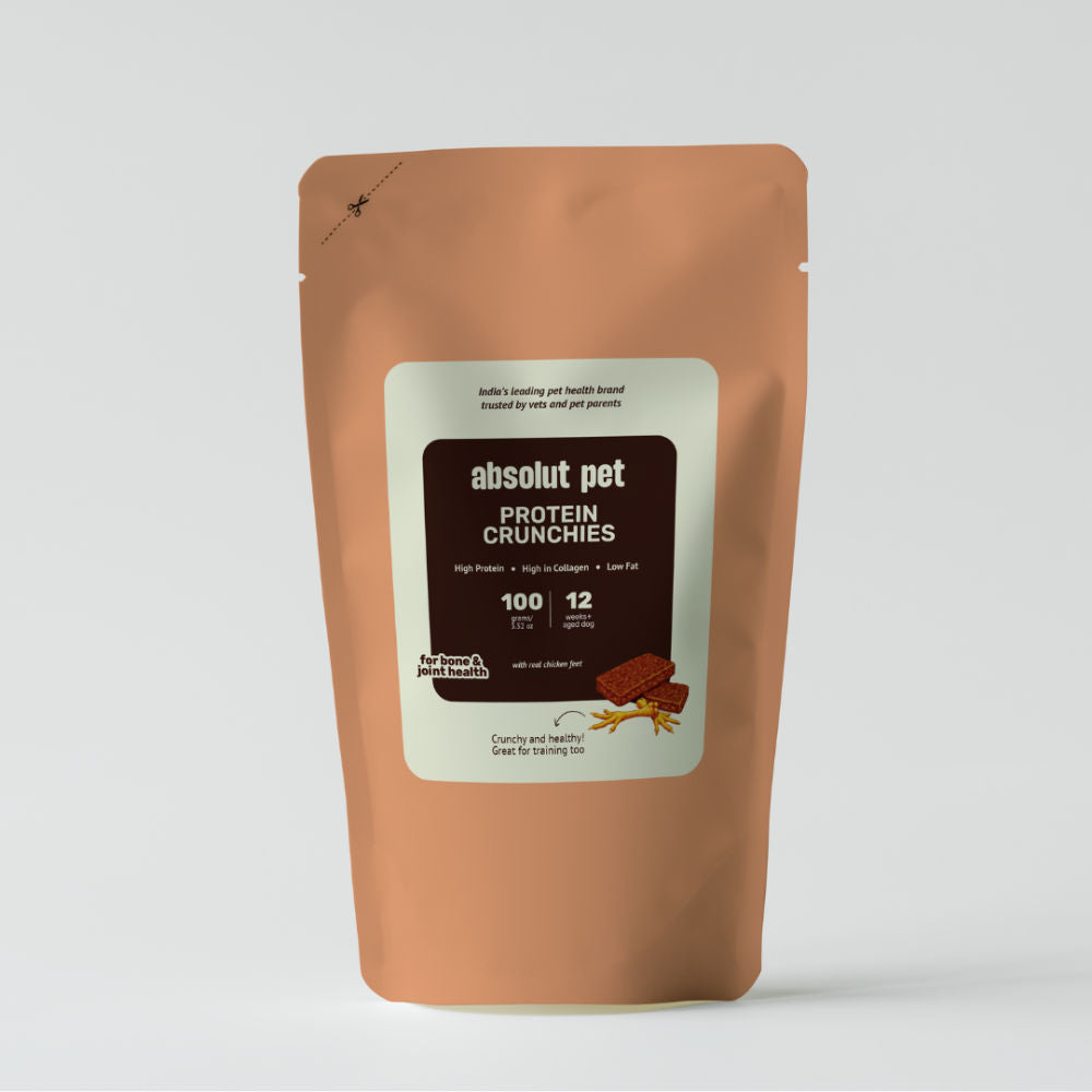 absolut-pet-protein-bars-with-dehydrated-chicken-feet-dog-treats 100g