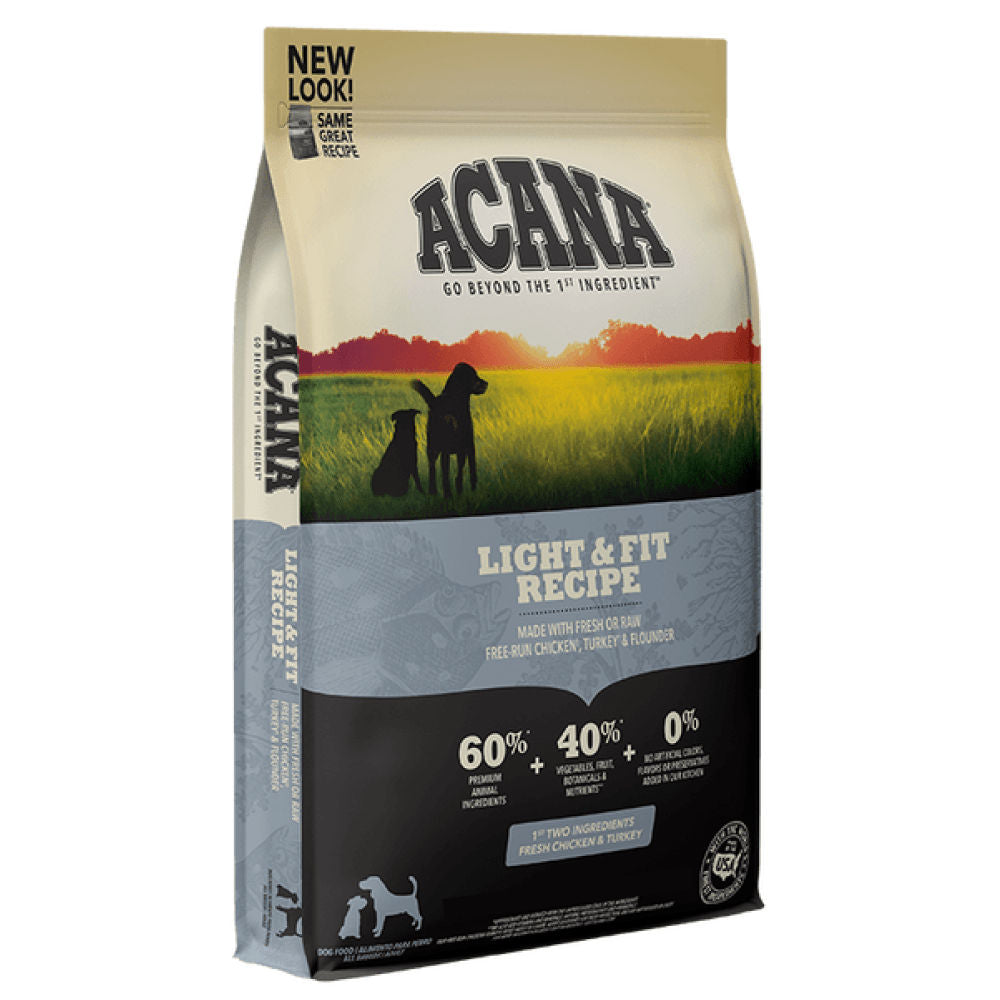 Acana Light Fit Weight Management Adult Dog Dry Food All Breeds