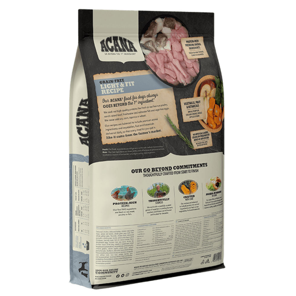 Acana Light Fit Weight Management Adult Dog Dry Food All Breeds - Image 4