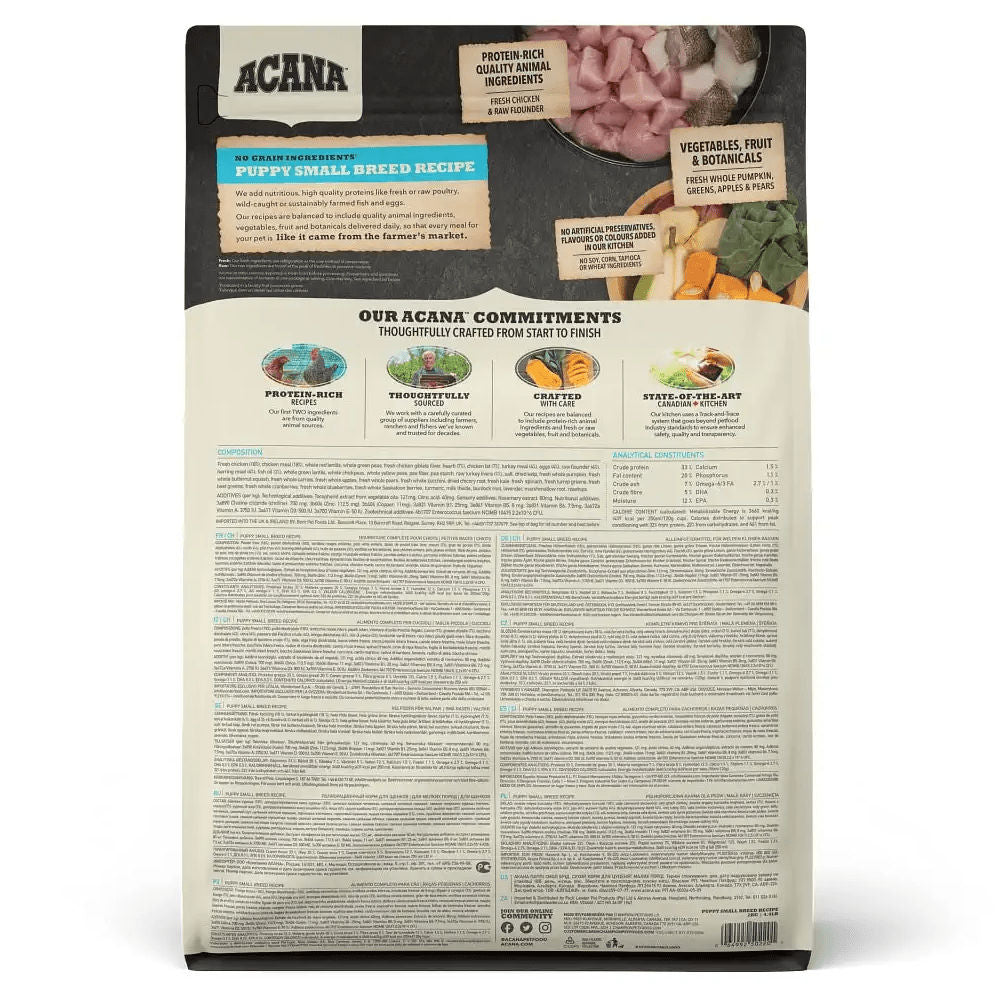Acana Puppy Small Breed Dry Food - Image 3