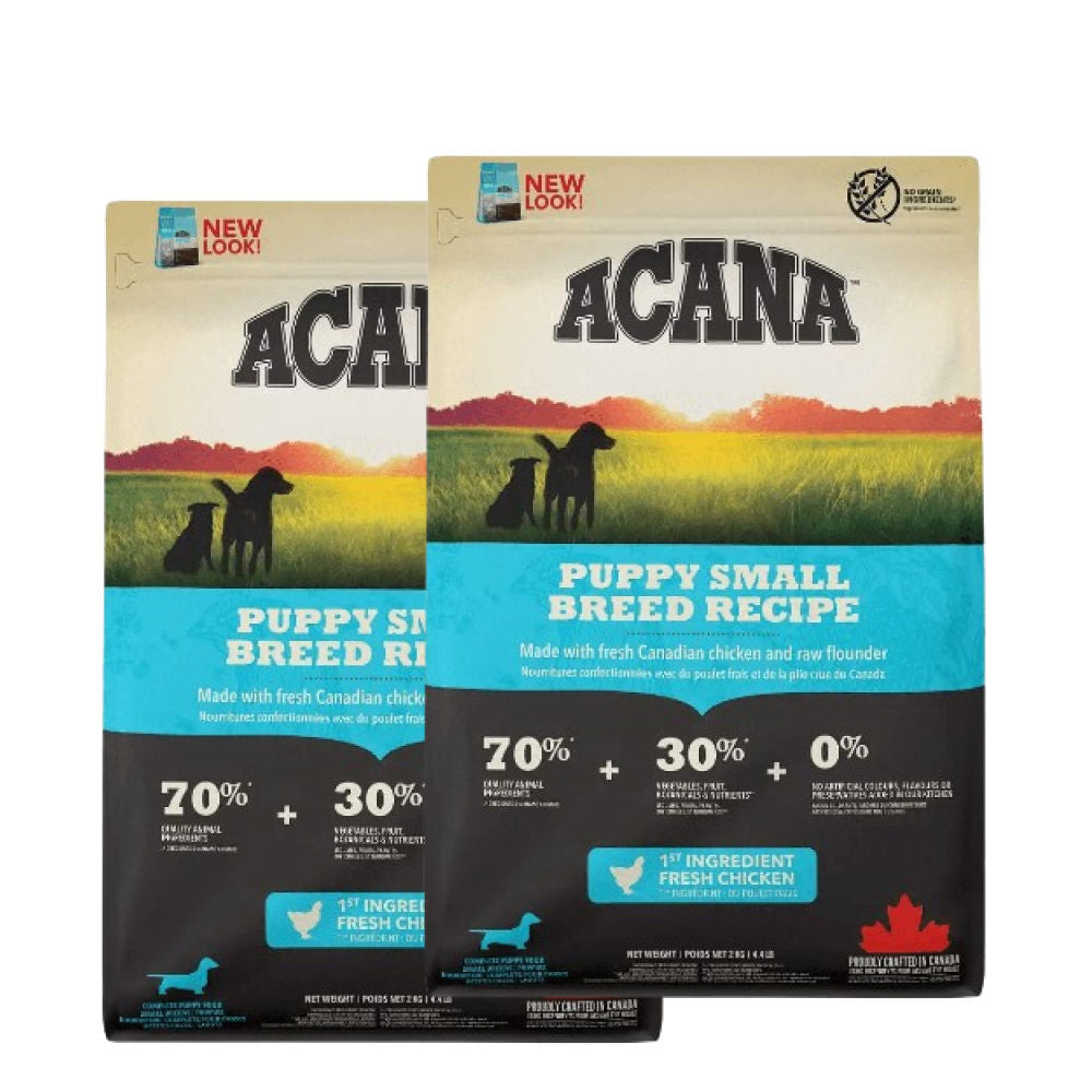 acana-puppy-small-breed-dry-food 4kg (2x2kg)
