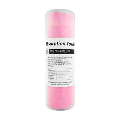 Aeolus Super Dry Absorption Towels For Dogs And Cats Pink