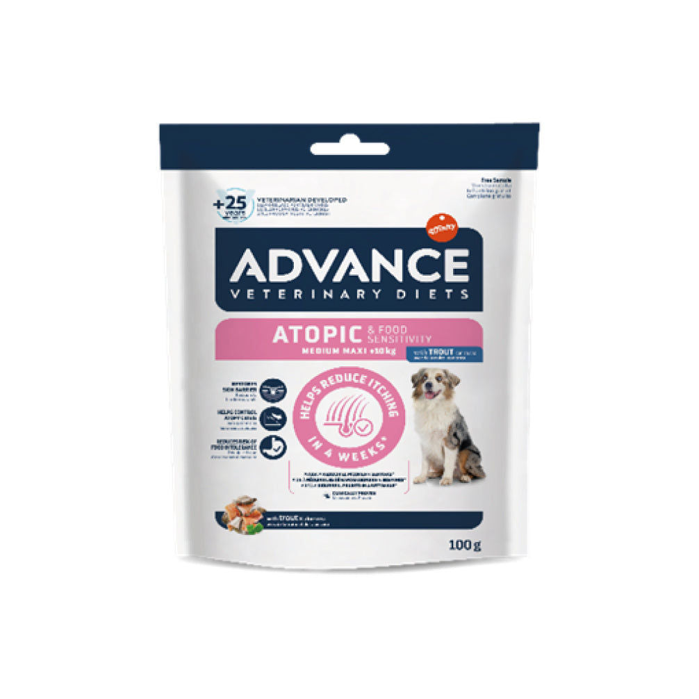 Advance Veterinary Diets Atopic Medium Maxi Dog 12 X 100 Grm - Image 2