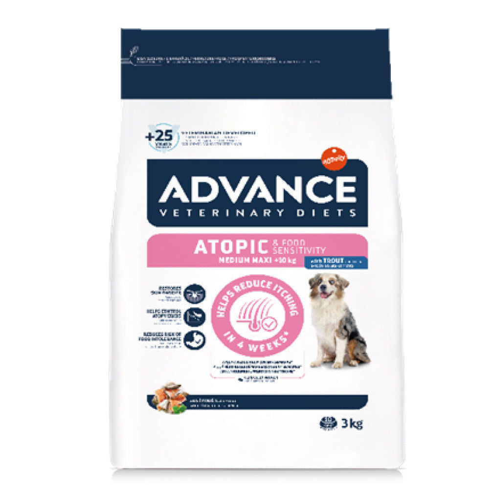 Advance Veterinary Diets Atopic Medium Maxi Dog 12 X 100 Grm - Image 3