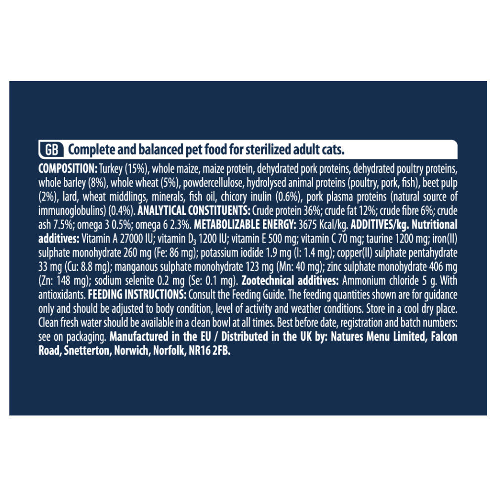 Affinity Advance Active Defense Adult Cat Dry Food Sterilized Hairball - Image 5