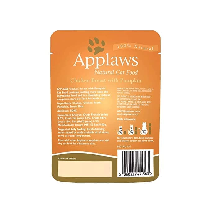 Applaws Chicken Breast With Pumpkin In Broth Cat Wet Food Bgb - Image 5