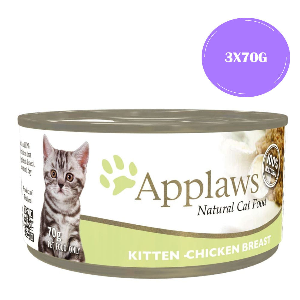 applaws-chicken-breast-cat-tin-kitten-wet-food 3x70g