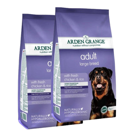 arden-grange-adult-large-breed-dog-dry-food-fresh-chicken-rice 4kg (2x2kg)