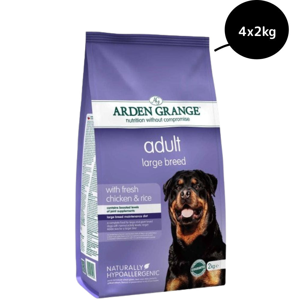 arden-grange-adult-large-breed-dog-dry-food-fresh-chicken-rice 8kg (4x2kg)
